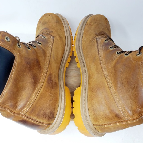Red Wing Irish Setter Boots‎ Mens 13 E2 WIDE Hopkins Leather Safety Toe WP Work main image 12